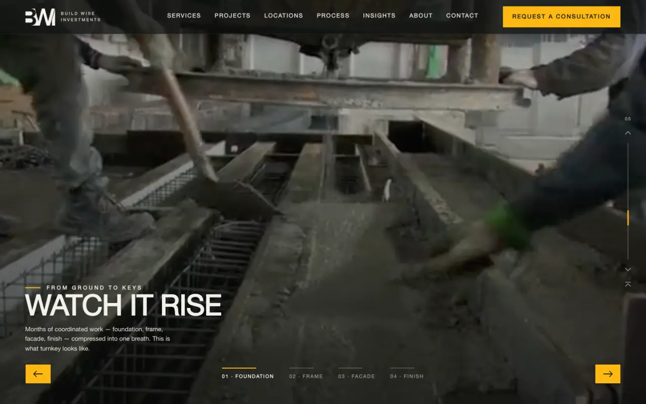 Build Wise Investments - screen 3