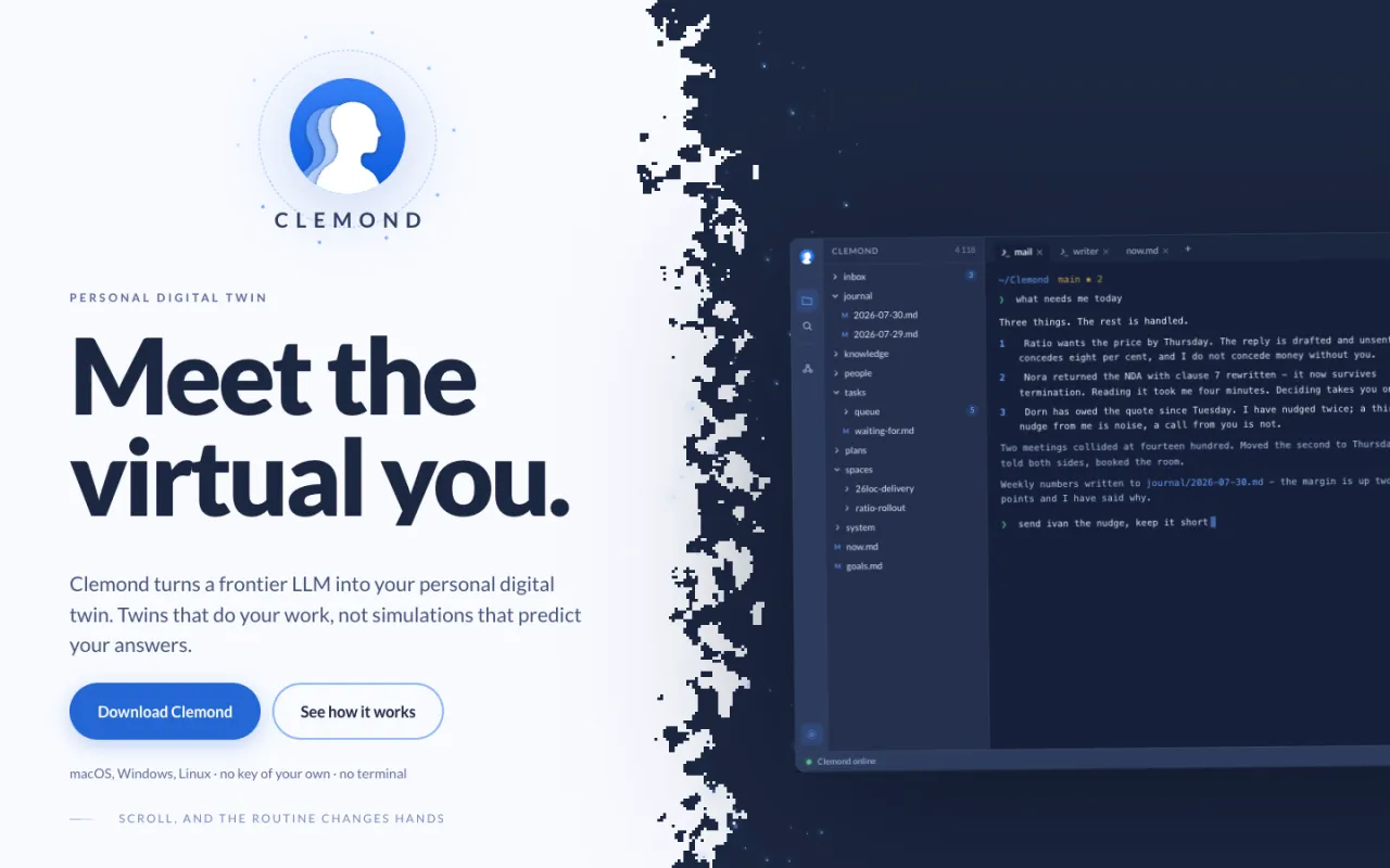 Clemond - the live site