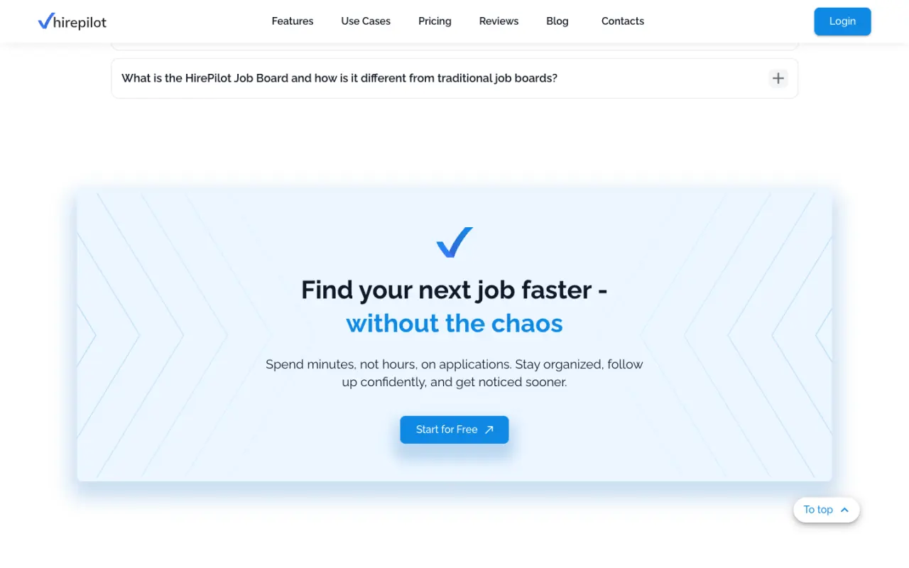 HirePilot - screen 4