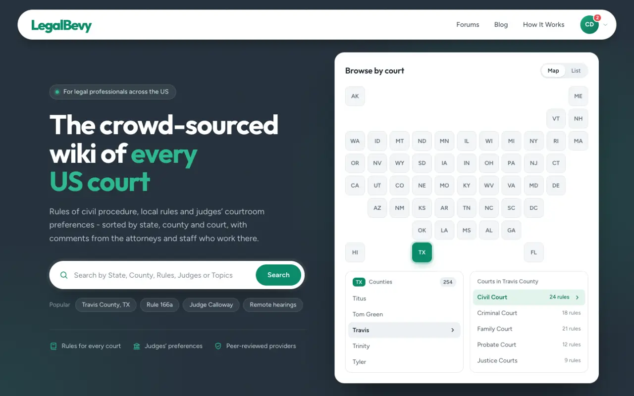 LegalBevy - the product