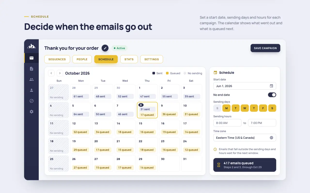 PeakMailer - screen 4